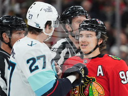 Kraken Blackhawks Hockey