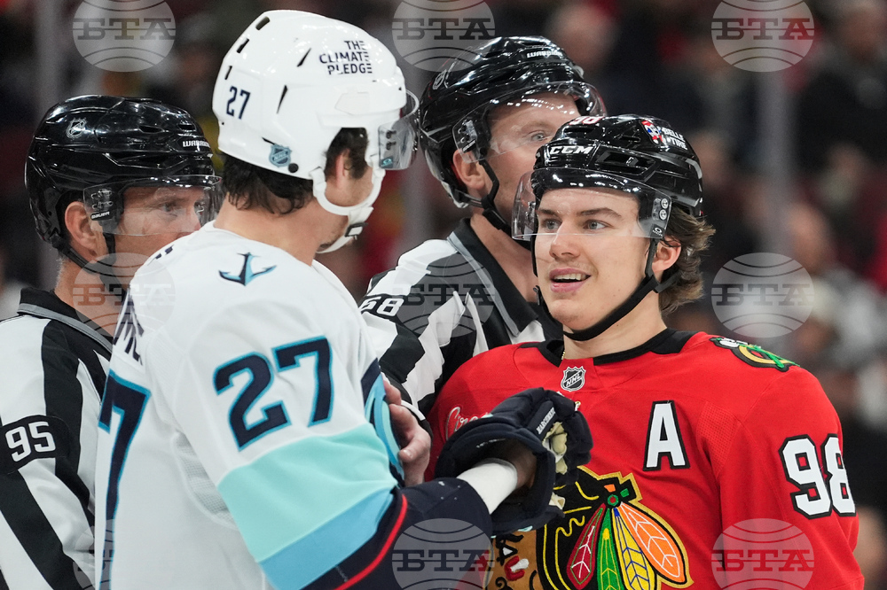 Kraken Blackhawks Hockey