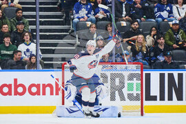 Blue Jackets Maple Leafs Hockey