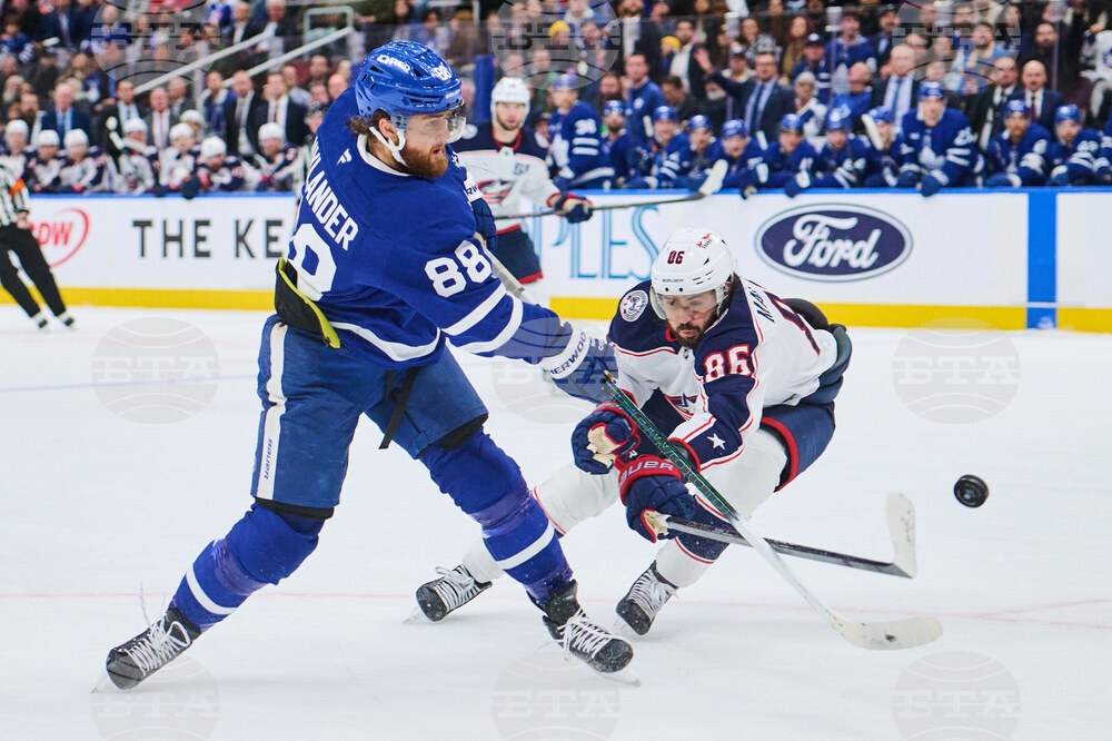 Blue Jackets Maple Leafs Hockey
