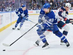 Blue Jackets Maple Leafs Hockey