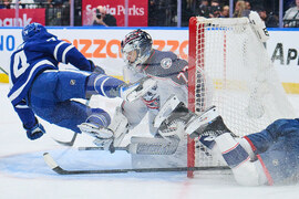 Blue Jackets Maple Leafs Hockey