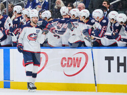 Blue Jackets Maple Leafs Hockey