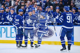 Blue Jackets Maple Leafs Hockey