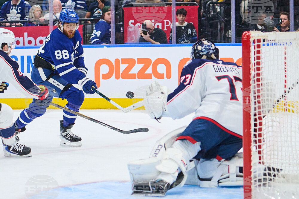 Blue Jackets Maple Leafs Hockey