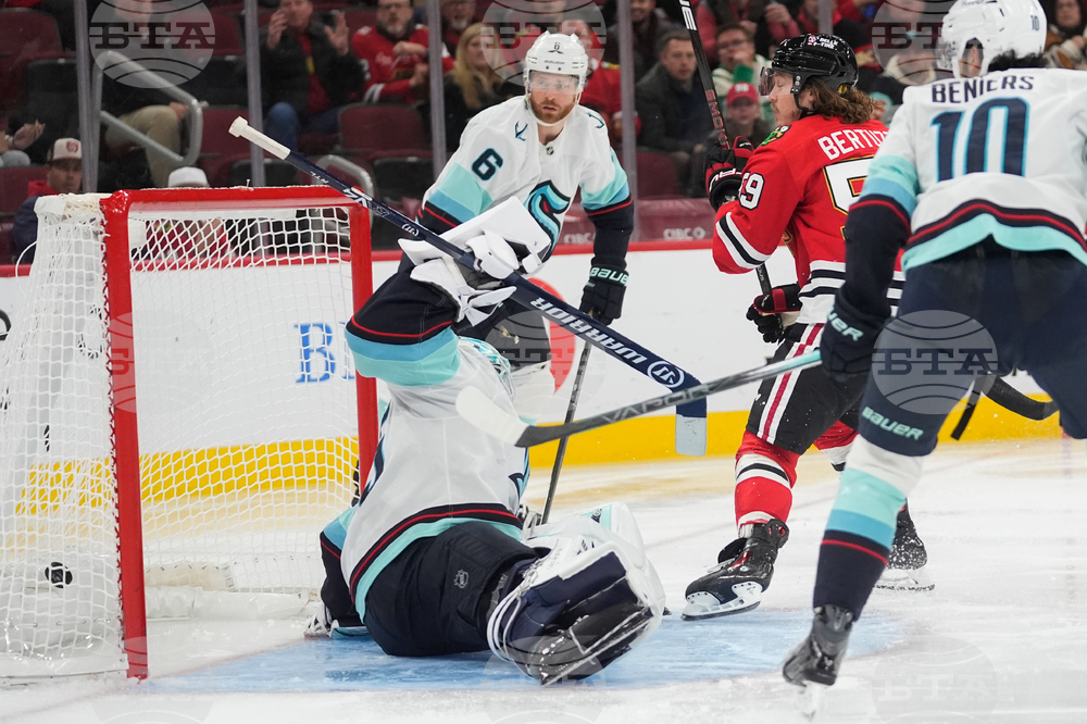 Kraken Blackhawks Hockey