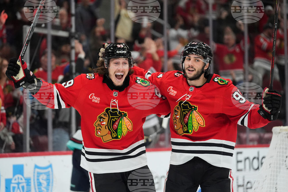 Kraken Blackhawks Hockey