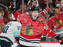 Kraken Blackhawks Hockey