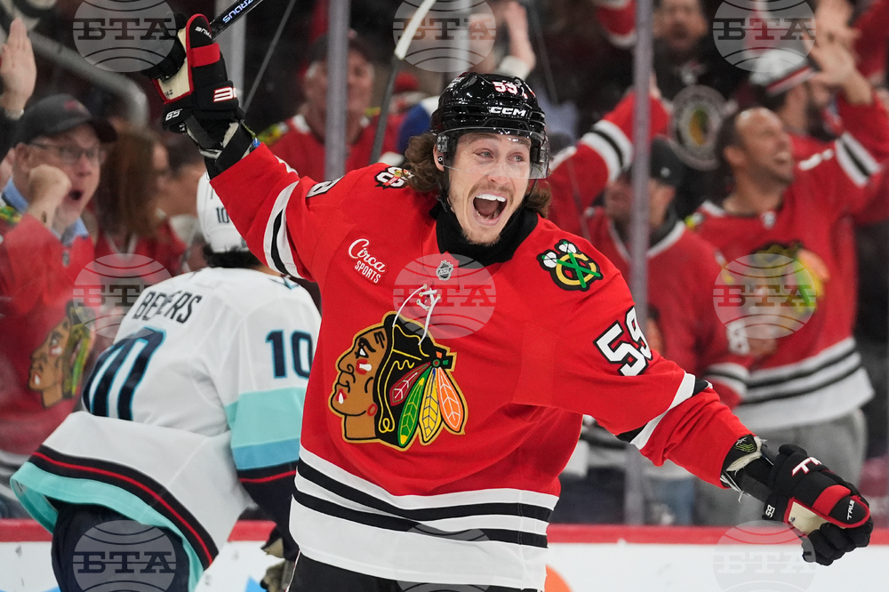 Kraken Blackhawks Hockey