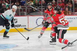 Kraken Blackhawks Hockey