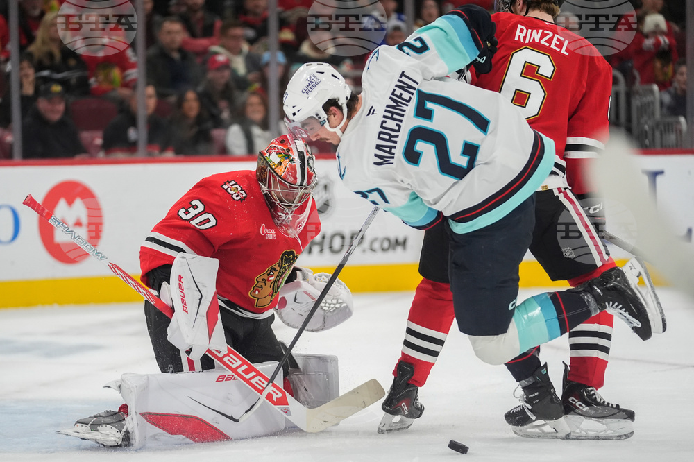 Kraken Blackhawks Hockey