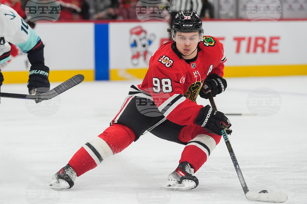 Kraken Blackhawks Hockey