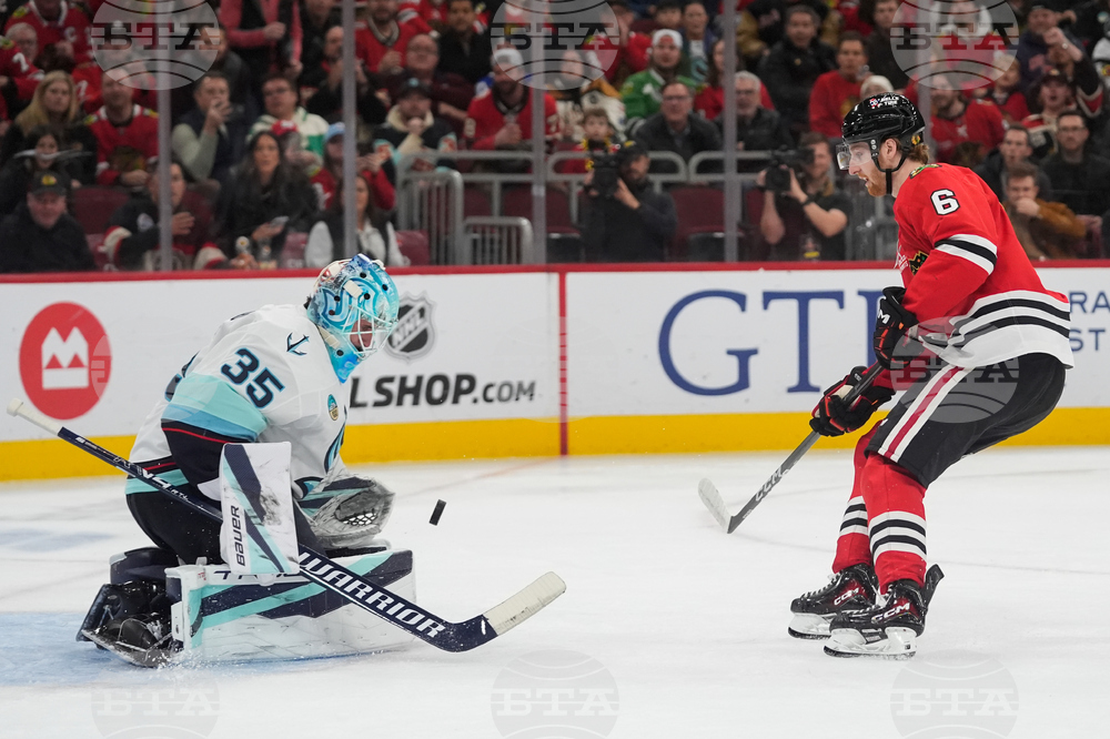 Kraken Blackhawks Hockey