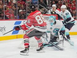 Kraken Blackhawks Hockey