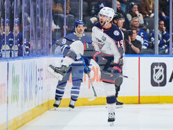 Blue Jackets Maple Leafs Hockey