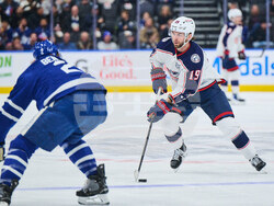 Blue Jackets Maple Leafs Hockey