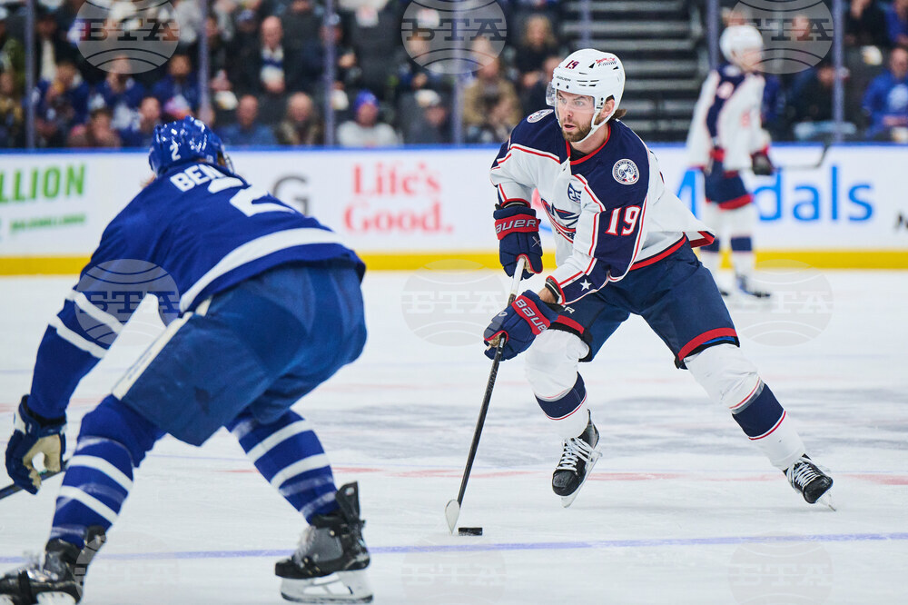 Blue Jackets Maple Leafs Hockey