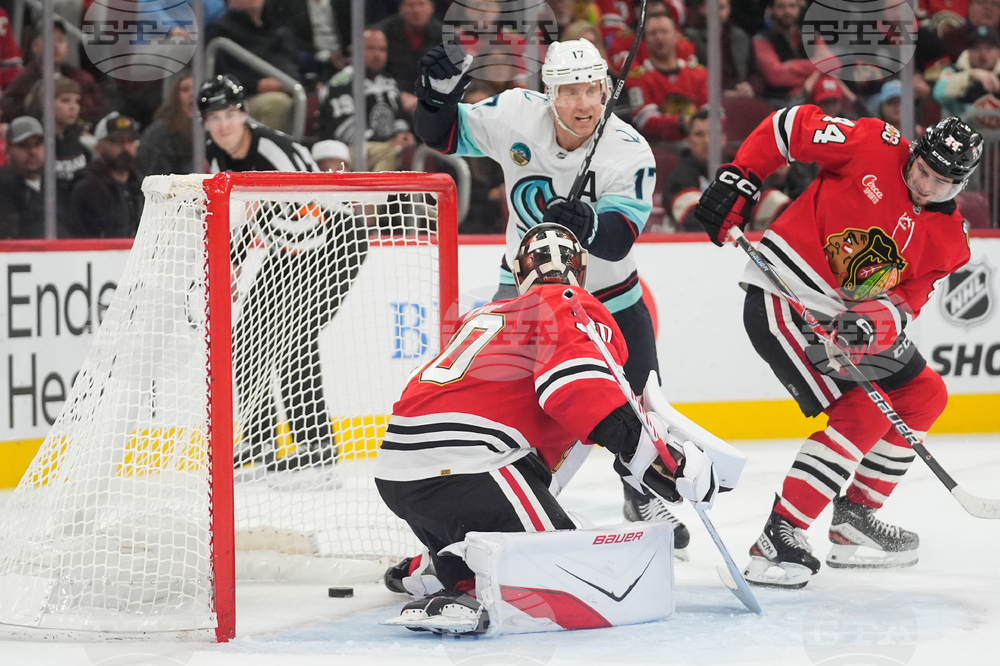 Kraken Blackhawks Hockey