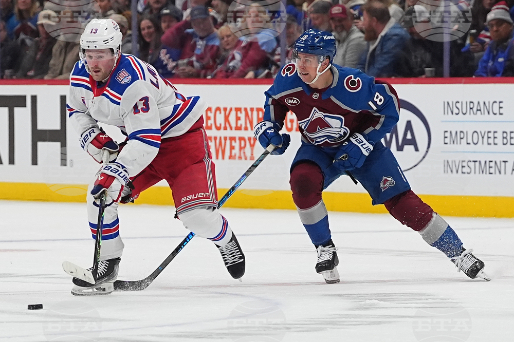 Rangers Avalanche Hockey