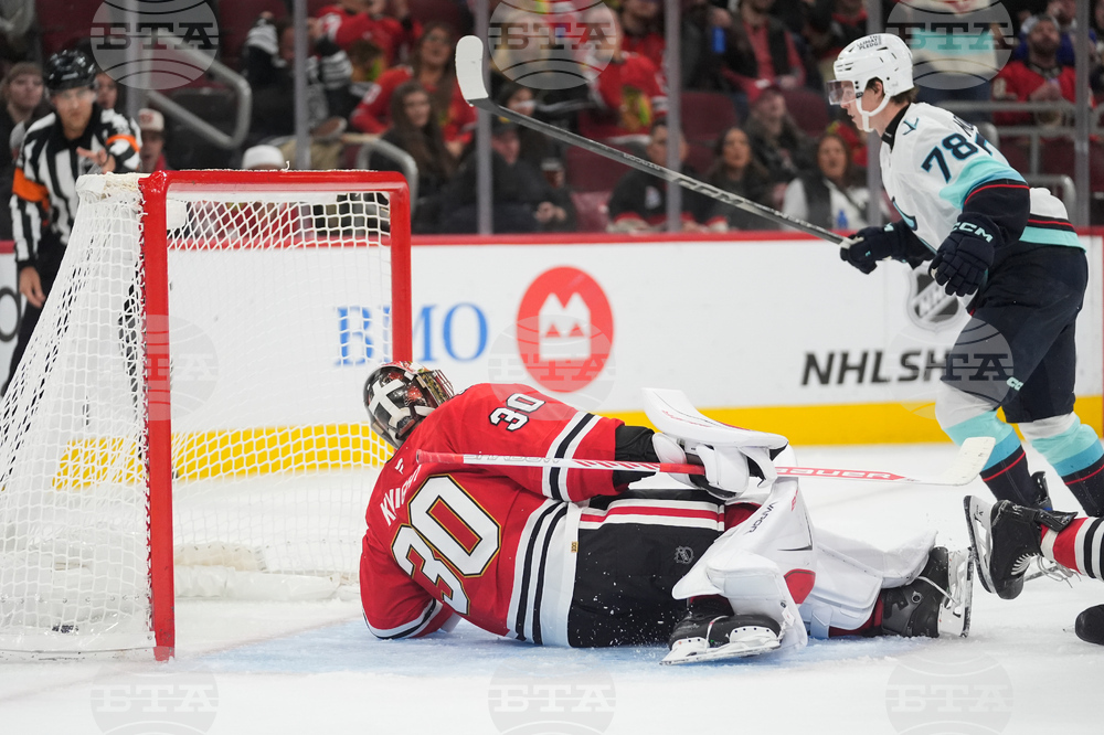 Kraken Blackhawks Hockey