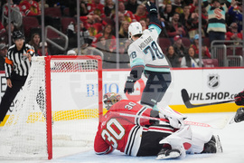 Kraken Blackhawks Hockey