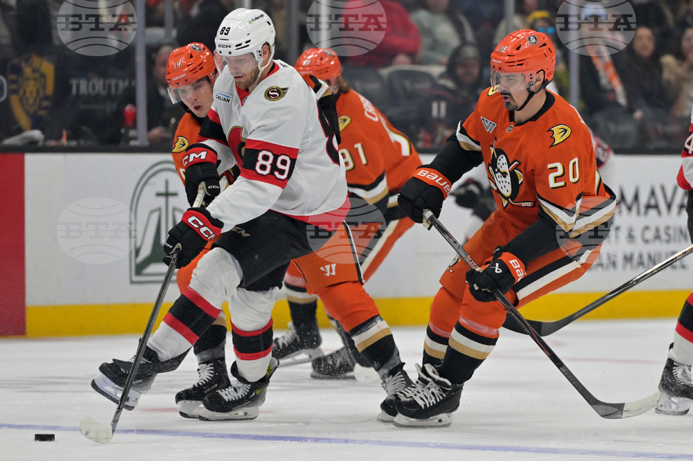 Senators Ducks Hockey