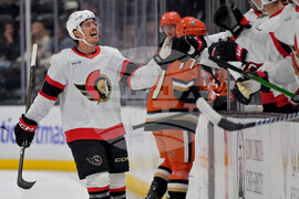 Senators Ducks Hockey