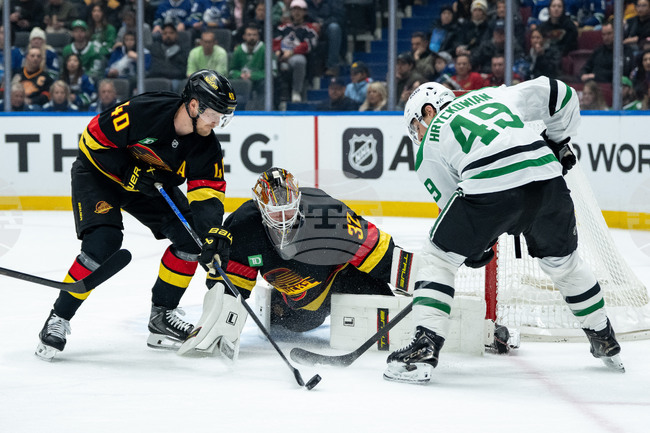 Stars Canucks Hockey