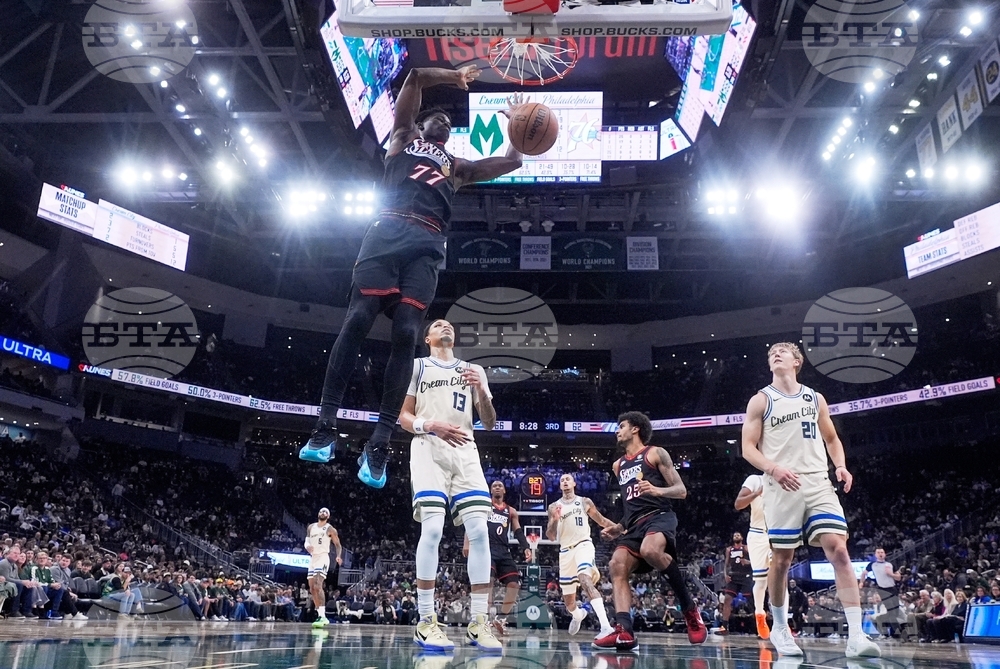 76ers Bucks Basketball