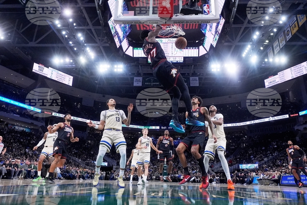 76ers Bucks Basketball