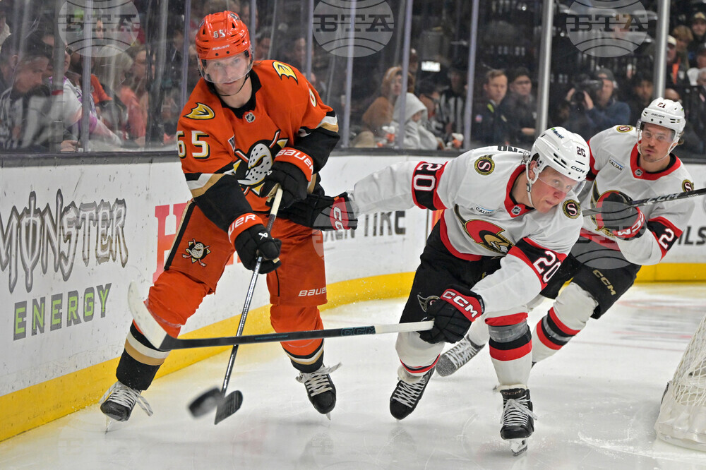 Senators Ducks Hockey