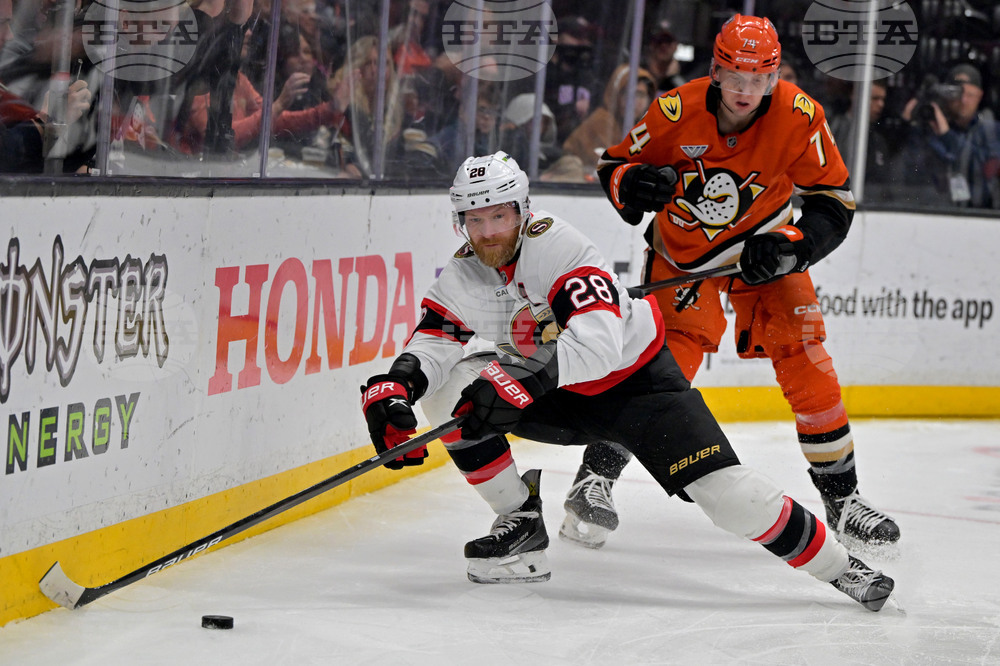 Senators Ducks Hockey