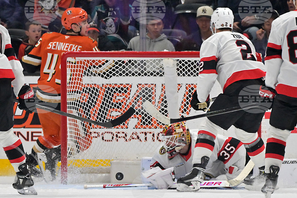 Senators Ducks Hockey