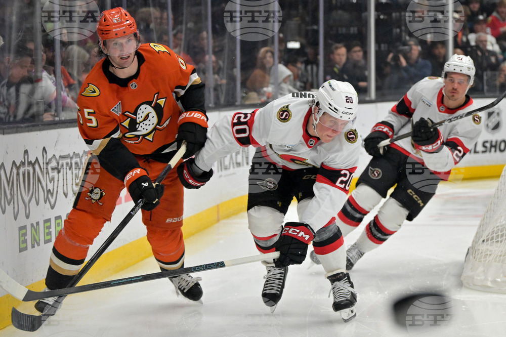 Senators Ducks Hockey