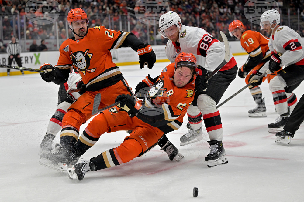 Senators Ducks Hockey