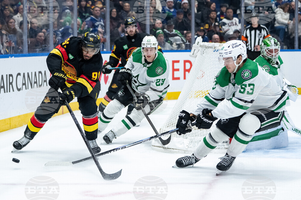 Stars Canucks Hockey