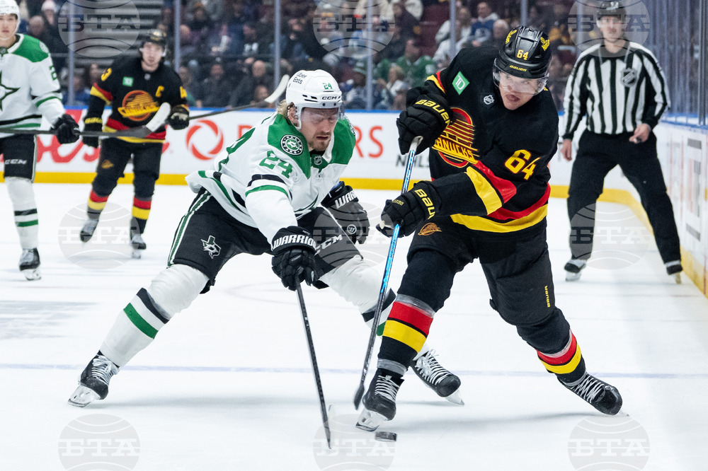 Stars Canucks Hockey