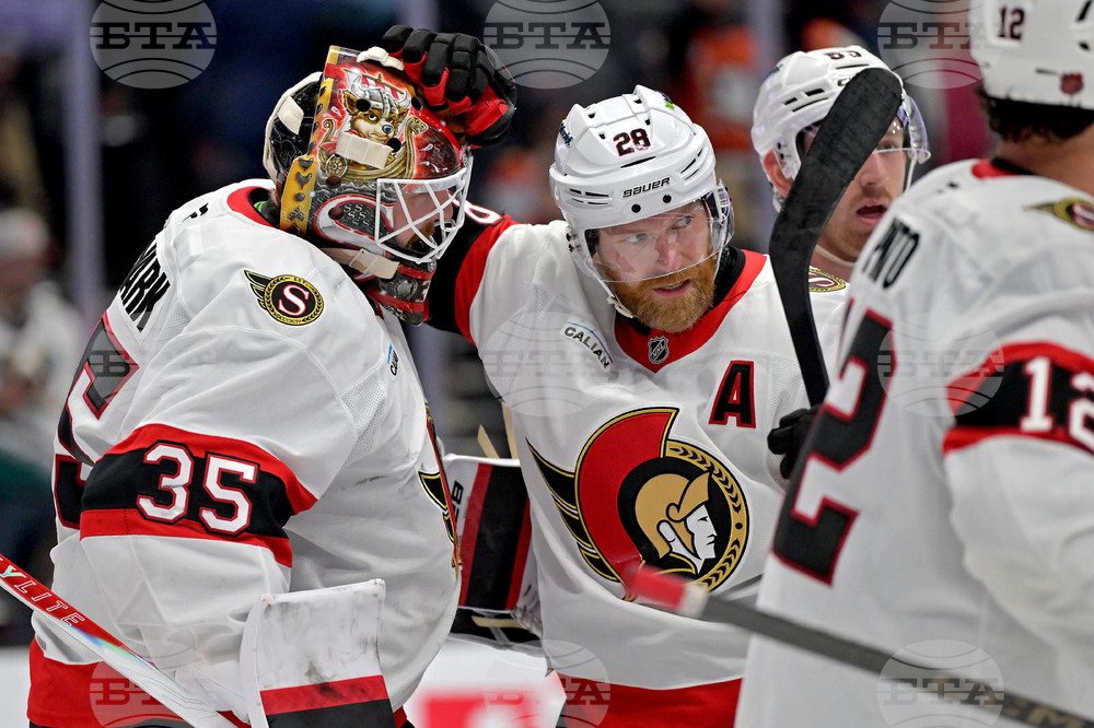 Senators Ducks Hockey