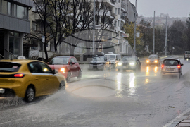Благоевград - дъждовно време