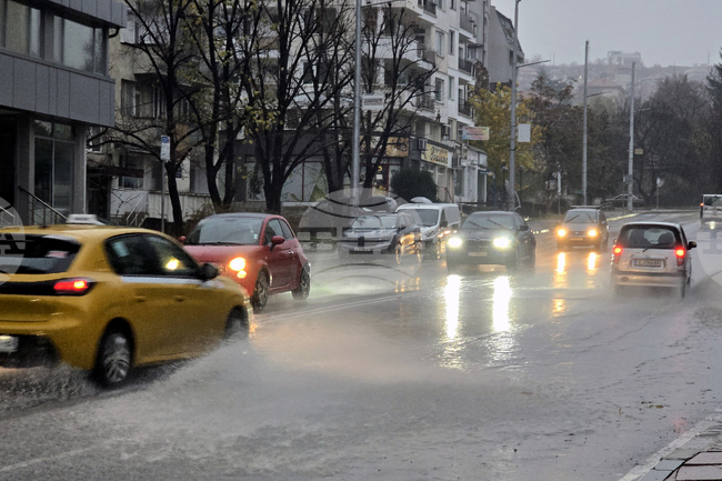 Благоевград - дъждовно време