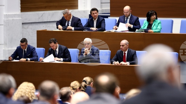 Парламентът продължава обсъждането на първо четене на законопроекта за държавния бюджет за 2026 г. 