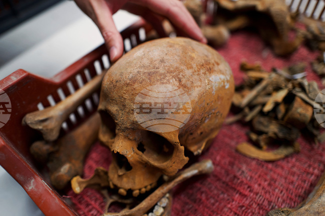 Човешки кости са открити в изкуствено езеро на Халкидическия полуостров