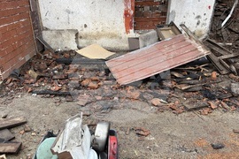 Село Ковачевци - къща - пожар - помощи