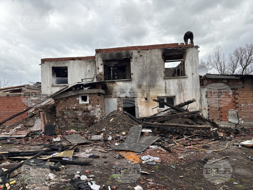 Село Ковачевци - къща - пожар - помощи