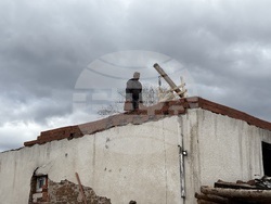 Село Ковачевци - къща - пожар - помощи