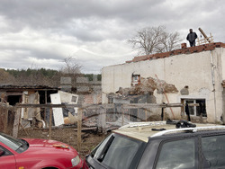 Село Ковачевци - къща - пожар - помощи