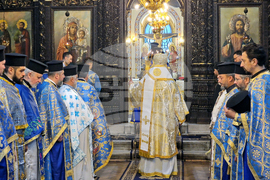 Стара Загора - литургия - храм „Свето Въведение Богородично“