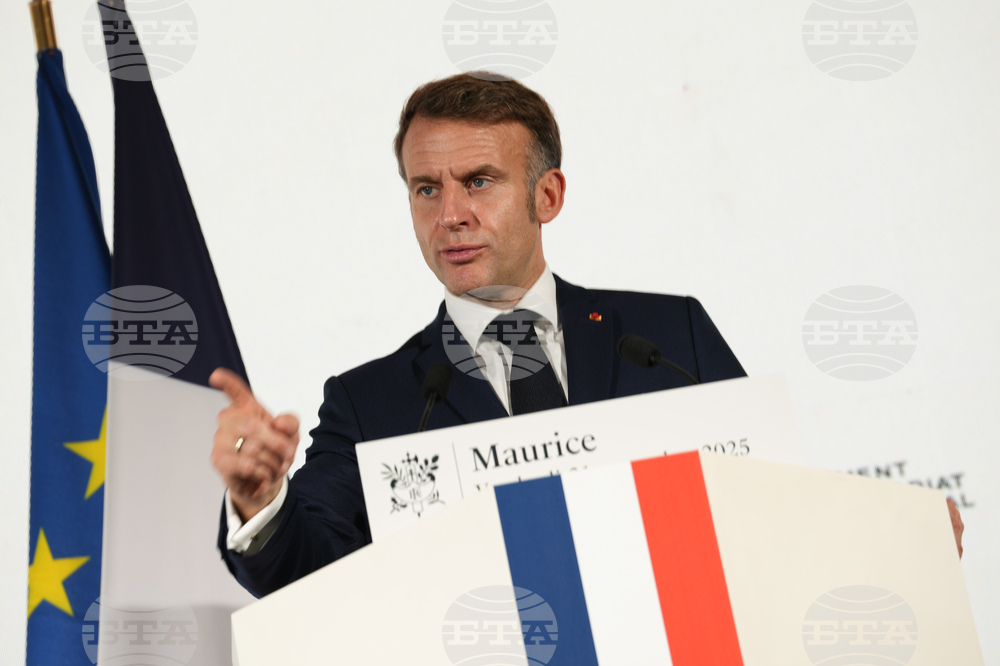 Единствената червена линия в мирния план за Украйна е Русия, заяви Еманюел Макрон