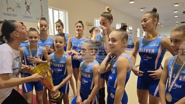 Без дисциплина няма как да направя шампиони, категорична е Виолета Бинева, треньор на спортен клуб по акробатика "Стефан Данчев" – Сливен