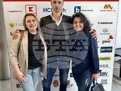 Елина Христова и Малинка Цветанова с Димитър Бербатов на семинар в Лондон